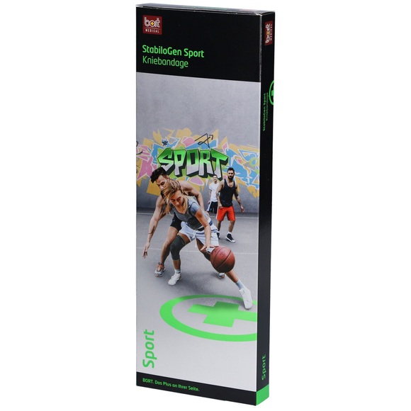 bort Sport Knieband XL schwarz (1 Stück)