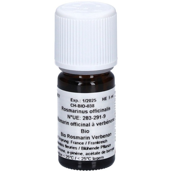 AromaSan Rosmarin Verbenon Bio Ätherisches Öl (5ml)