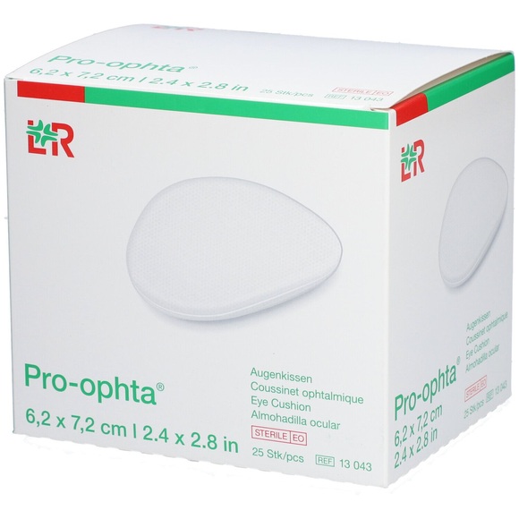 LOHMANN & RAUSCHER Pro-ophta® Augenverband 6,2 x 7,25 cm