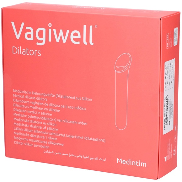 Vagiwell Dilators Premium Set mit 5 Sück (1 Stück)