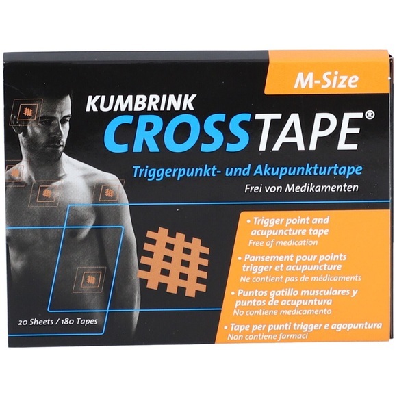 CROSSTAPE Schmerz- Akupunkturtape M (180 Stück)
