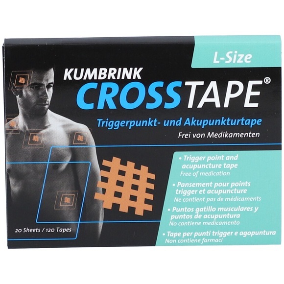CROSSTAPE Schmerz- Akupunkturtape L (120 Stück)