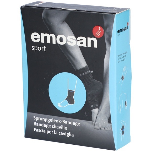 emosan sport Sprunggelenk-Bandage XL (1 Stück)