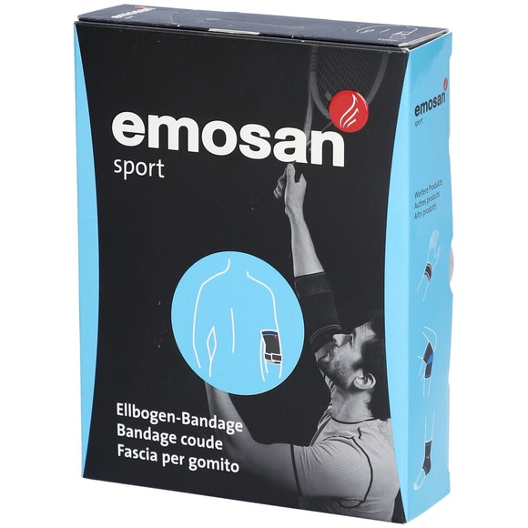 emosan sport Ellbogen-Bandage S (1 Stück)