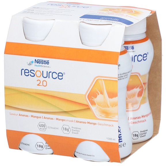 Resource 2.0 Ananas Mango (4x200 ml)