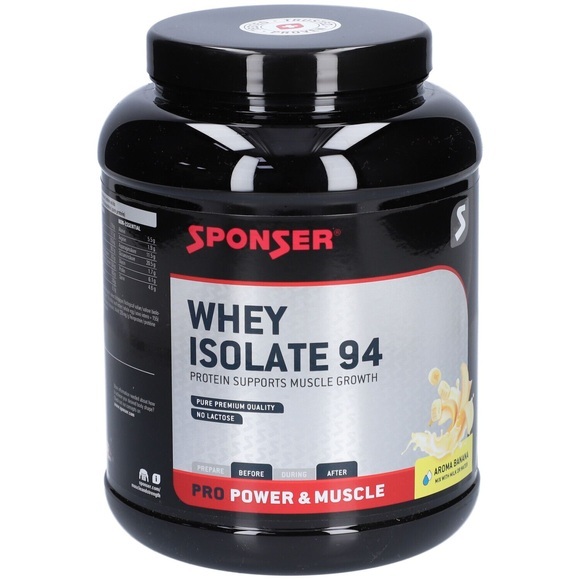 Sponser Whey Isolate 94 Banana (850 g)