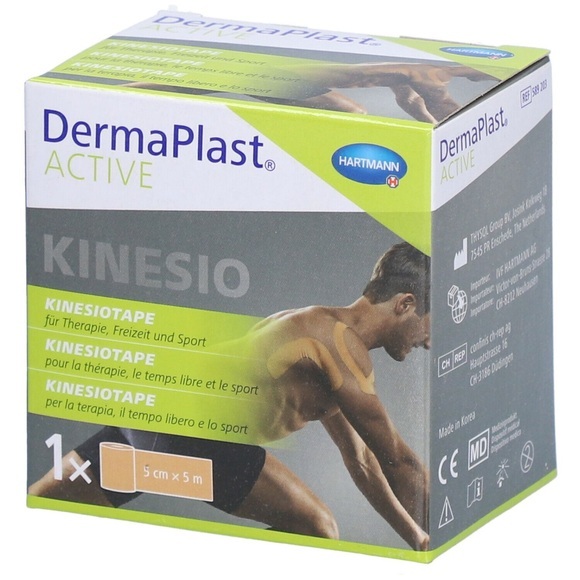 DermaPlast Active Kinesiotape 5cmx5m hautfarben (1 Stück)