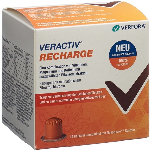 Veractiv Recharge nespresso Kapseln Alu (14 Stück)