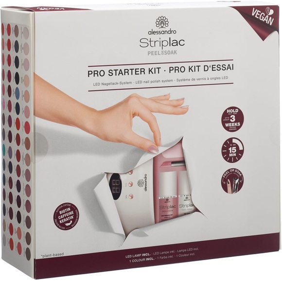 Alessandro Striplac Alessandro Striplac STRIPLAC PEEL OR SOAK STANDARD SET 1.0 pieces
