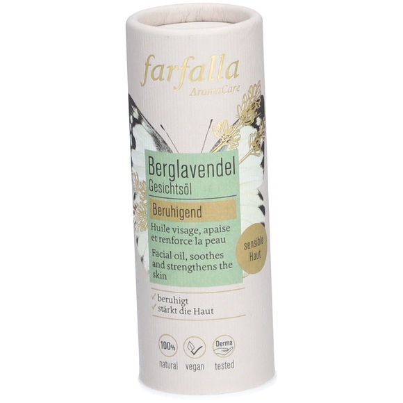 farfalla Beruhigendes Gesichtsöl Berglavendel (15 ml)