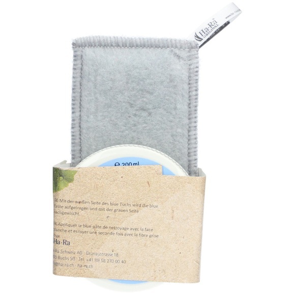 Ha-Ra Set blue Reinigungspaste mit blue Reinigungstuch (1 Stk)