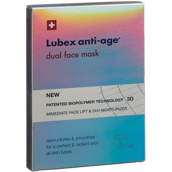 Lubex anti-age dual face mask (4 Stück)