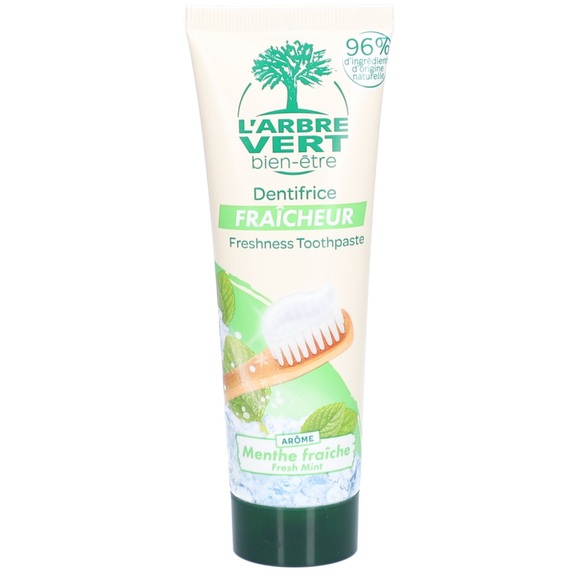 L'ARBRE VERT Zahnpasta erfrischend französisch (75 ml)