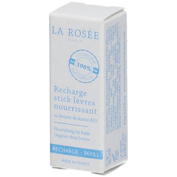 La Rosée - Nachfüllpackung Pflegender Lippenpflegestift mit Bio-Sheabutter 4.5 g
