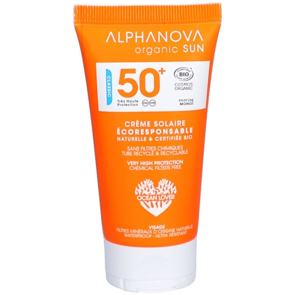 ALPHANOVA SUN Sonnencreme Monoï Bio SPF50+ (50ml)