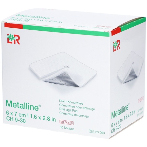 Lohmann & Rauscher Metalline® Kompresse 6 x 7 cm