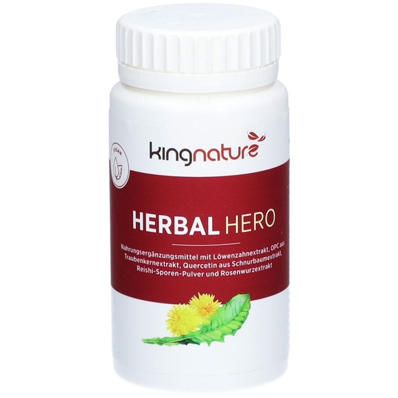 Kingnature Herbal Hero Kapseln 60 Stück