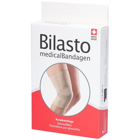 Bilasto Kniebandage M beige (1 Stück)