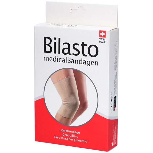 Bilasto Kniebandage XXL beige (1 Stück)
