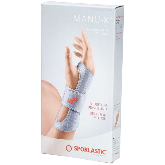 Sporlastic Manu X Grösse 1 schwarz (1 Stück)