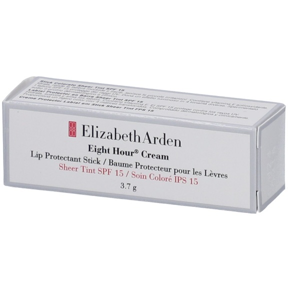 Elizabeth Arden Eight Hour Cream Lip Protectant Stick Sheer Tint Sunscreen SPF 15 plum