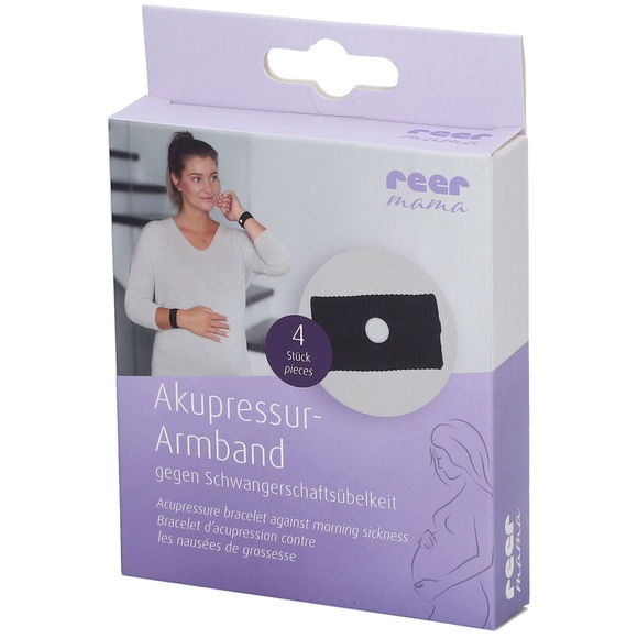 reer mama Akupressur-Armband, 4 Stück