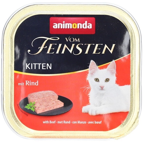 animonda Vom Feinsten Kitten mit Rind 100g