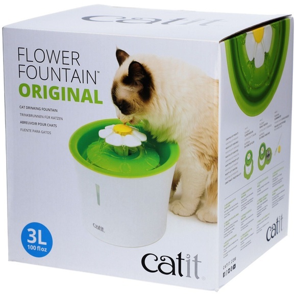 Catit 2.0 Flower Fountain - Trinkbrunnen Flower Fountain