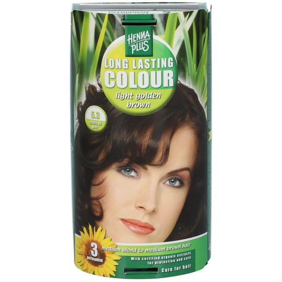 Henna Plus Long Last Colour 5.3 hellgoldbraun (1 Stück)