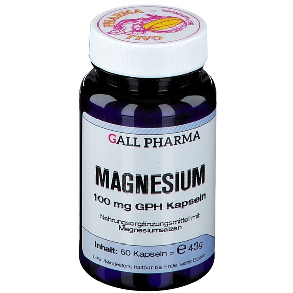 Gall Pharma Magnesium 100 mg GPH Kapseln