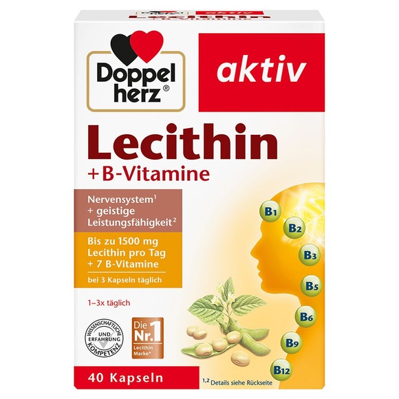 Queisser Pharma GmbH & Co. KG Doppelherz® aktiv Lecithin + B-Vitamine Kapseln