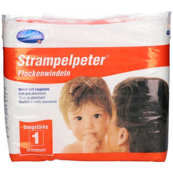 PAUL HARTMANN AG Strampelpeter® Flockenwindeln 35x11cm Saugstärke 1