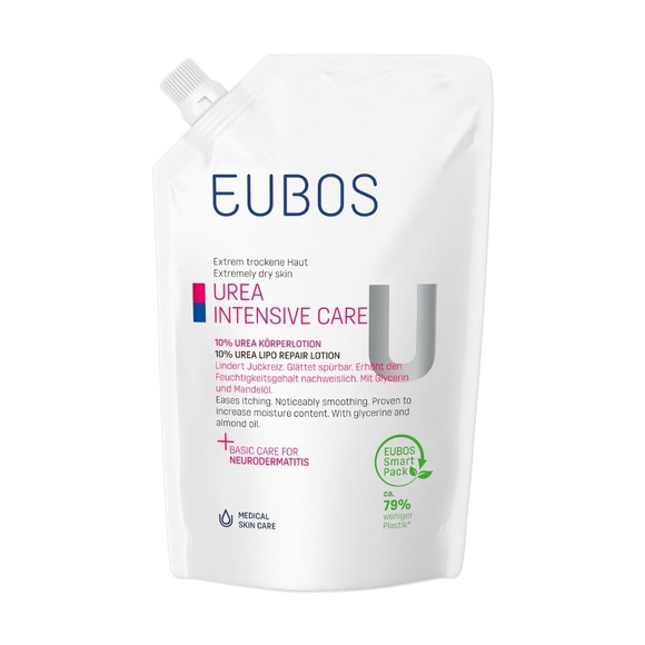 Dr.Hobein (Nachf.) GmbH Eubos® MED Trockene Haut 10% Urea Körperlotion Nachfüllbeutel
