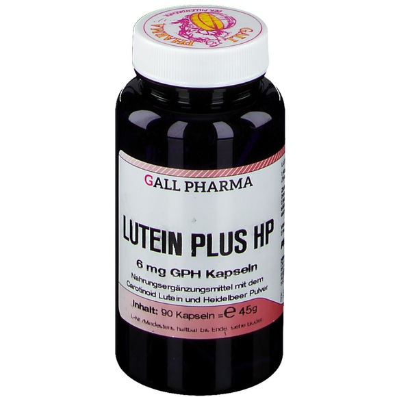 Gall Pharma Lutein plus HP 6 mg Kapseln