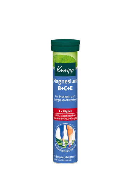 Kneipp GmbH Kneipp® Magnesium + Vitamine B+C+E Brausetabletten