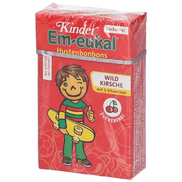 Dr. C. SOLDAN GmbH Kinder Em-eukal® Wildkirsche Minis zuckerfrei