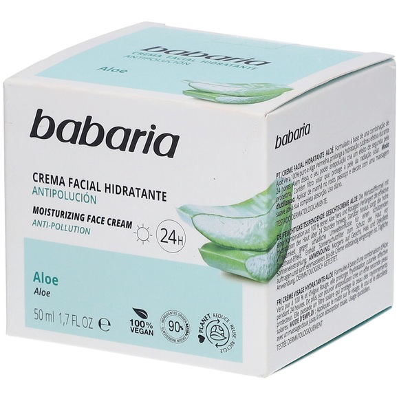 babaria Aloe Vera Feuchtigkeitscreme 24 Stunden