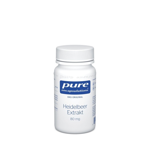 Pure encapsulations Heidelbeer Extrakt 80mg - 60 Kapseln