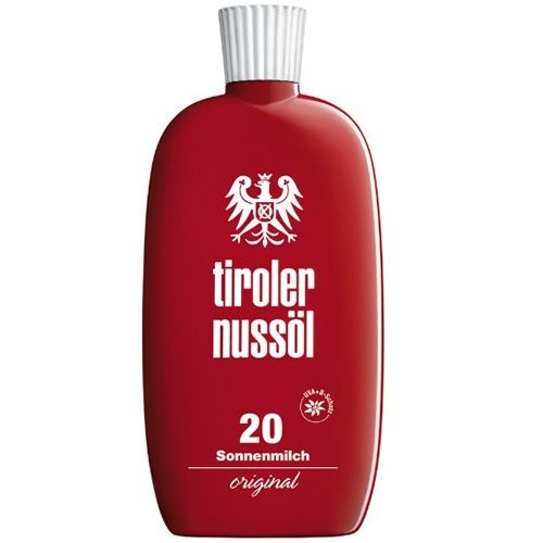 DERMAPHARM AG Tiroler Nussöl original Sonnenmilch wasserfest LSF 20