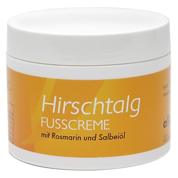 allcura Naturheilmittel GmbH Hirschtalg Fusscreme mit Rosmarin und Salbeiöl