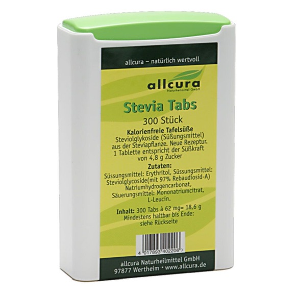 allcura Naturheilmittel GmbH allcura Stevia Tabs