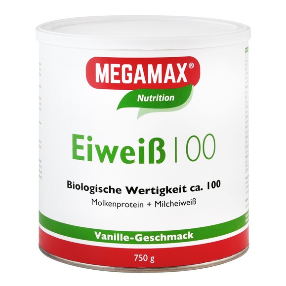 Megamax® Nutrition Eiweiß 100 Vanille-Geschmack