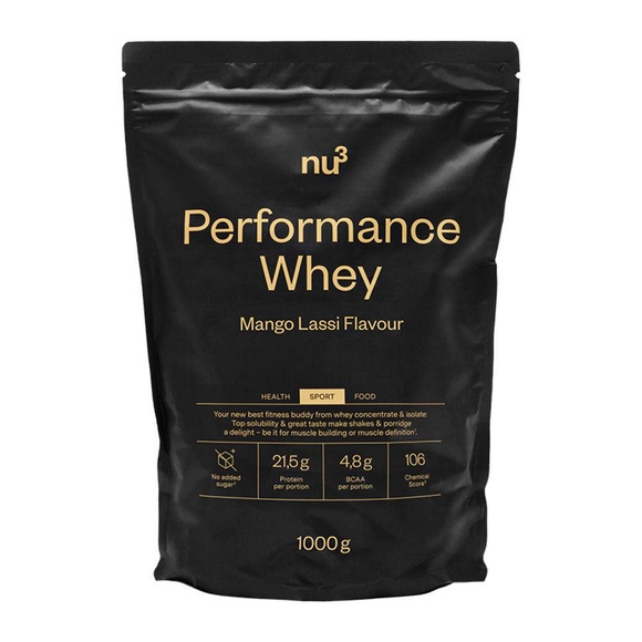 nu3 GmbH nu3 Performance Whey Mango Lassi - Proteinpulver