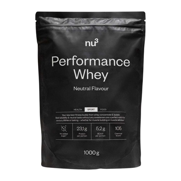 nu3 GmbH nu3 Performance Whey Neutral - Proteinpulver