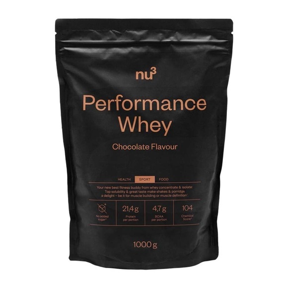 nu3 GmbH nu3 Performance Whey Schokolade - Proteinpulver