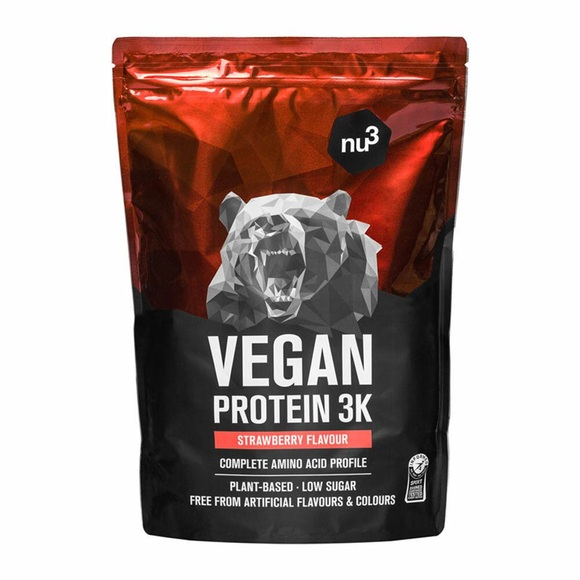 nu3 GmbH nu3 Vegan Protein 3K Shake, Erdbeere