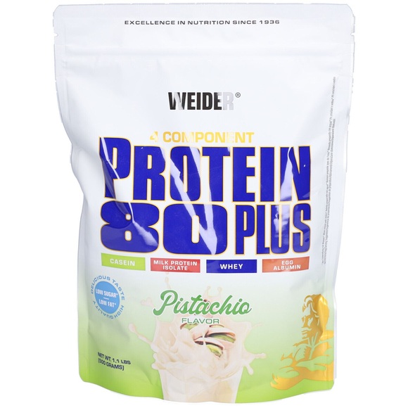 Weider Protein 80 Plus, Pistazie, Pulver