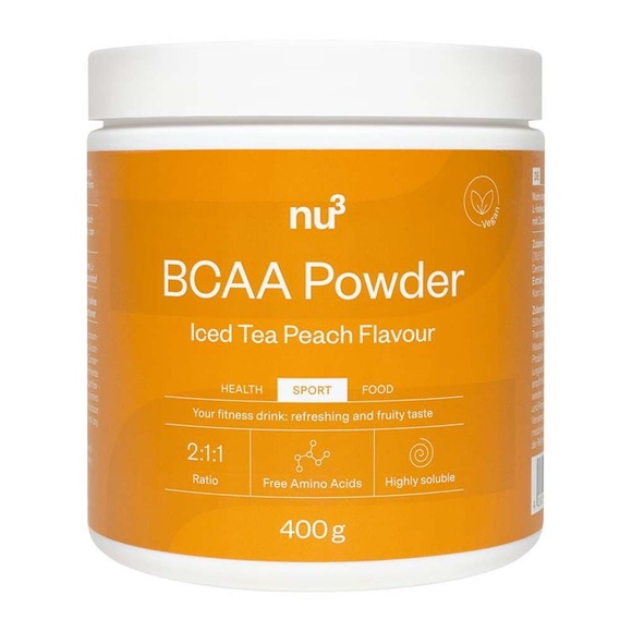 nu3 BCAA Pulver, Iced Tea Peach