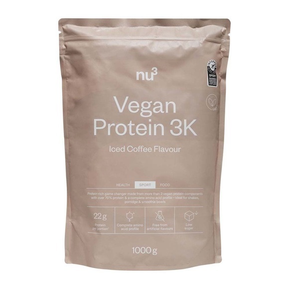 nu3 Vegan Protein 3K Shake, Iced Coffee