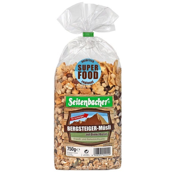 Seitenbacher Bergsteiger Müsli - 750 g